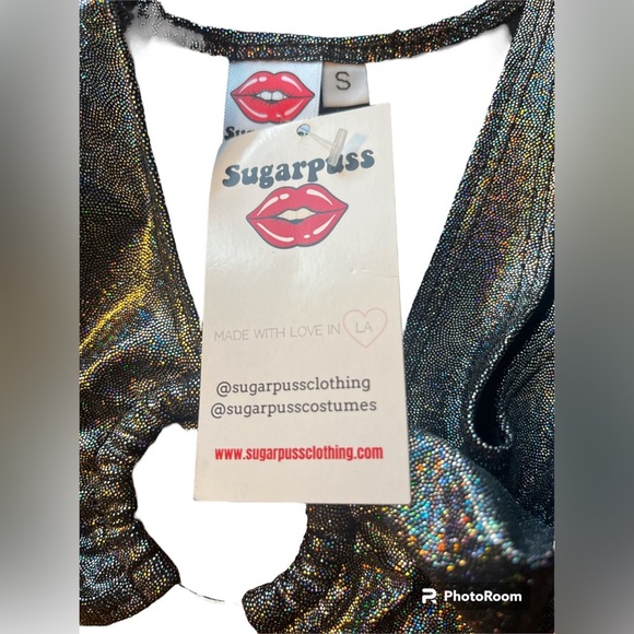 O-ring iridescent festival top - Picture 3 of 5